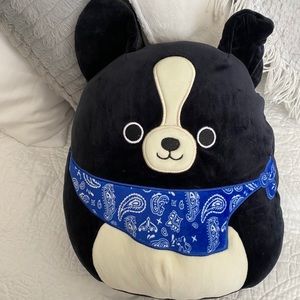 NWT Teddy the Black Dog 12” Squishmallow